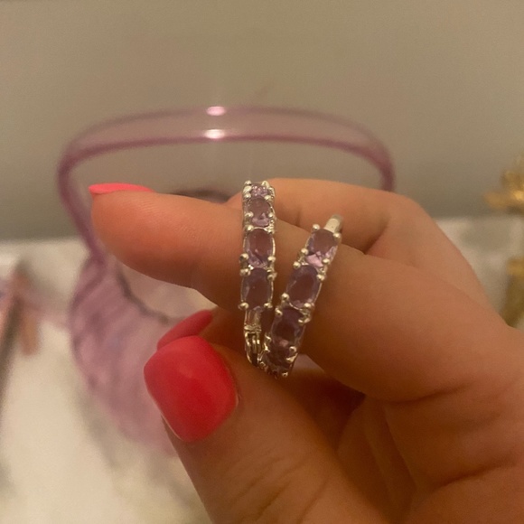 Jewelry - Lilac Stone Earrings